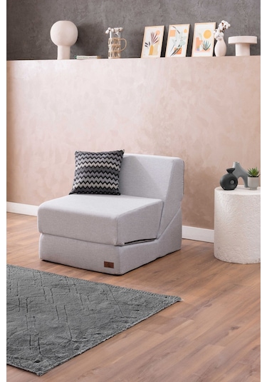 Good Night Canga Tek Kişilik Çok Amaçlı Tekli Berjer Açık Gri