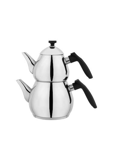 Schafer Tea Chef Küçük Boy Çaydanlık Takımı 4 Parça-siyah Siyah