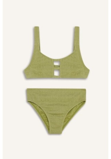 Defacto Kız Çocuk Bikini Takımı E3531a825hsgn743 Yeşil