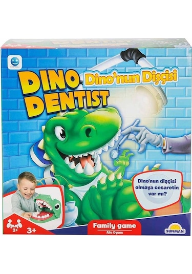 Dino Dentist Dino'Nun Dişçisi Kutu Oyunu Sunman