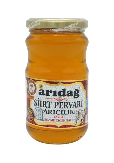 Arıdağ Pervari Süzme Çiçek Balı 500 G