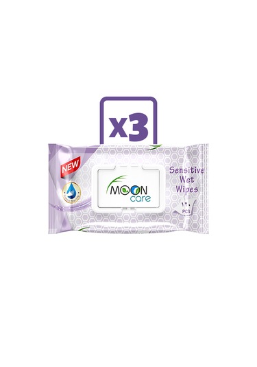 Mooncare Sensitive Islak Havlu 3x120