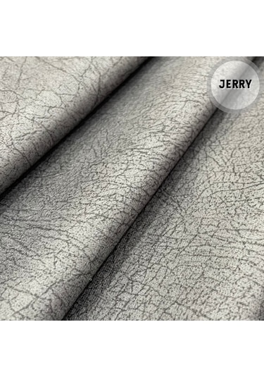 Antrasit Döşemelik Kumaş Nubuk Dallas Ve Jerry Desen