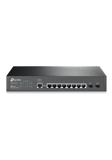 TP-Link T2500G-10TS JETSTREAM 8 PORT GIGABIT L2 2 SFP SLOTLU YÖNE