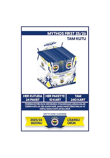 Fenerbahçe 2025-25 Mythos First - Tam Kutu