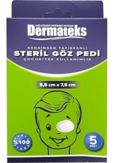 Dermateks Çocuk Desenli Göz Pedi 5 Adet
