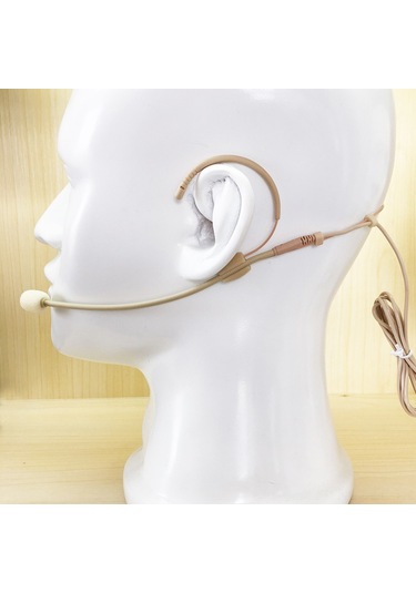 Lemestar "profesyonel Kondenser Mikrofon - Sennheiser Uyumlu Kablolu Kulaklık Mikrofonu 3.5mm "