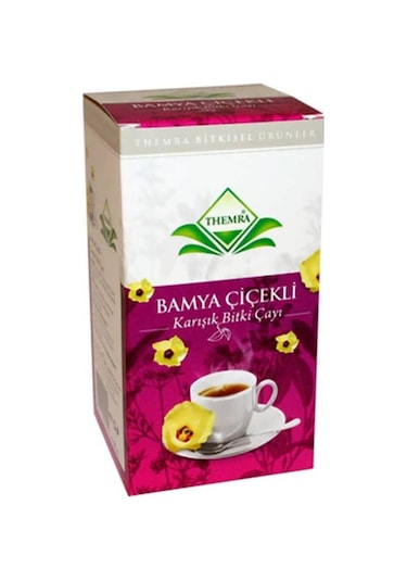 Themra Bamya Çiçekli Karışık Bitki Çayı 130 G