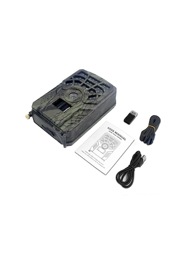 Wezone "5mp Pr300c Kızılötesi Kamera - 720p Gece Görüşlü, Su Geçirmez, Hızlı Tetikleme İle Vahşi Yaşam Gözlemi" Çok Renkli