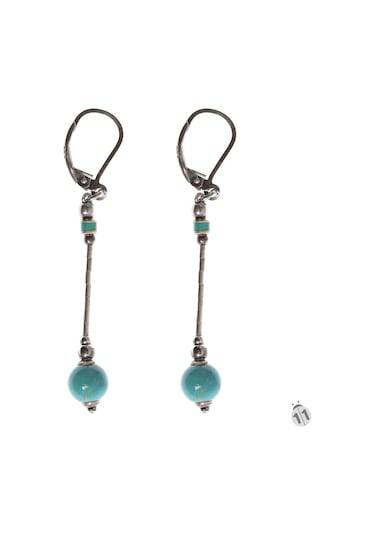 Mineral Takı Turkuaz Küpe N11.70423