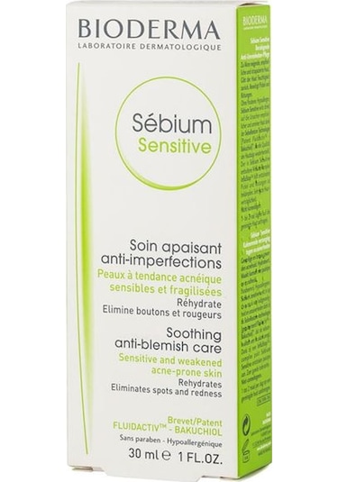 Bioderma Sebium Sensitive Hassas ve Düzensiz Ciltler için Krem 30 ML