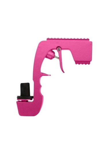 Pazly Plastik Metal Kabarcıklı Blaster Şampanya Şişesi Fışkırtma Tabancası - Vişne Çürüğü Eğlence Seti