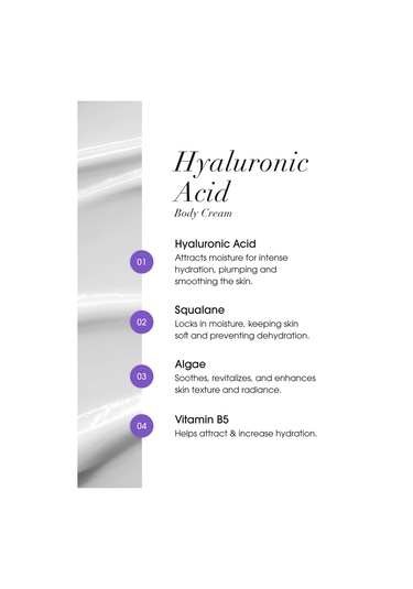 Advanced Clinicals Hyaluronic Acid Nemlendirici Vücut Kremi 59ml