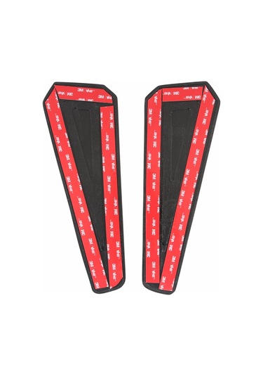 GP Kompozit Honda Forza 250 Uyumlu Motosiklet Çanta Koruma Pedi Siyah