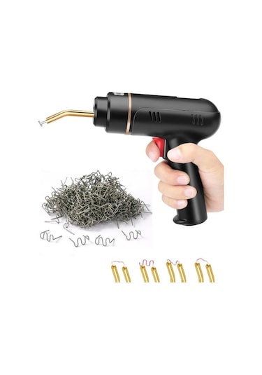 Schulzz 200 W 600 Adet Tel 5000 Mah Batarya Desteği Şarjlı Tampon Plastik Parça Tamir Kaynak Makinesi