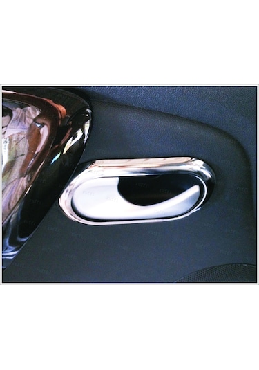 Dacia Sandero Krom İç Kapı Kolu Çerçeve 4Pcs. P.Çelik 2006-2012