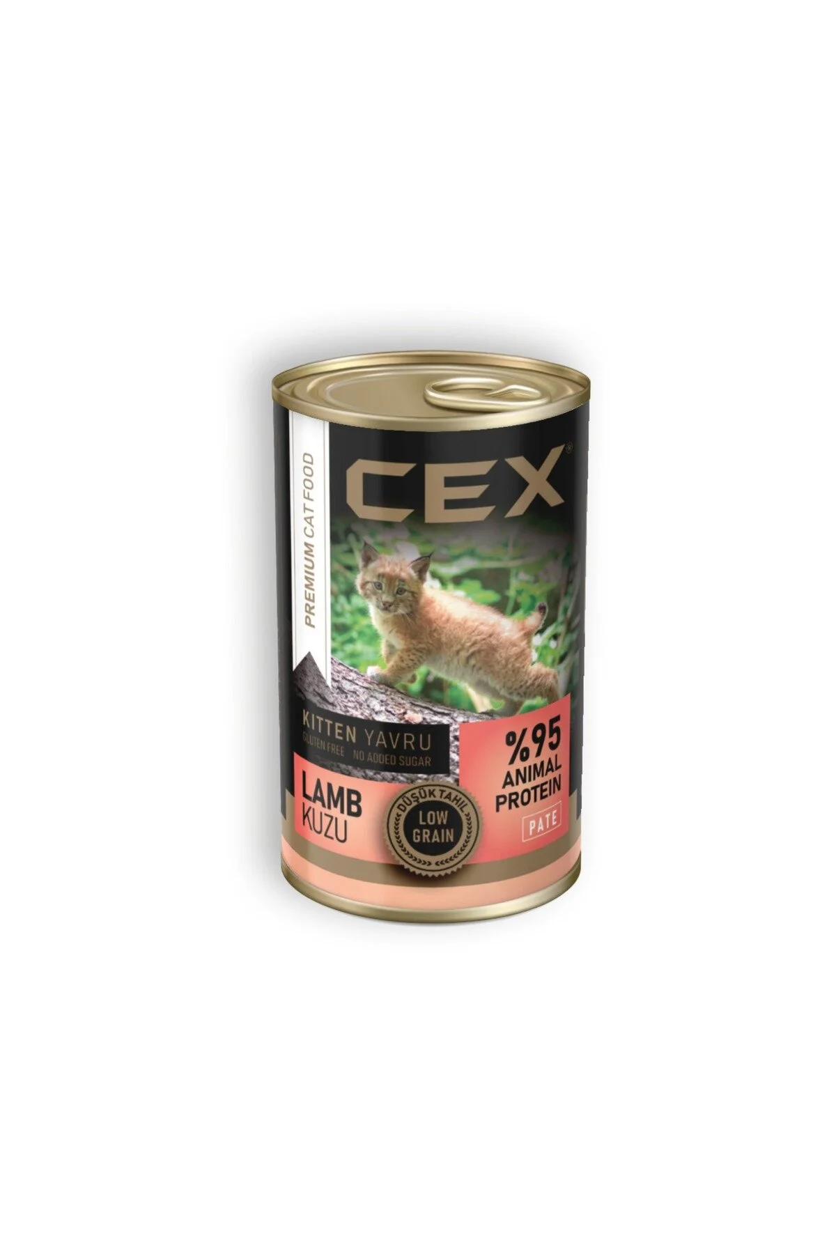 Cex Premıum Adult Kıtten Chıcken Low Graın Pate 415 Gr 12 Adet