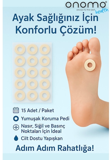 Health Ayak Nasır Pedi Nasır Yastığı 15 Adet
