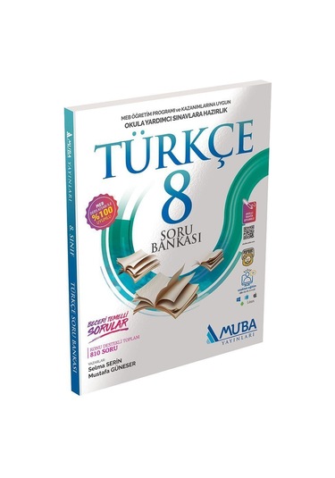 Muba Yayınları 8. Sınıf Türkçe Soru Bankası