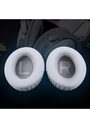 Qingmipy Bose Qc25/qc15/qc35 Uyumlu Protein Deri Hafıza Köpük Kulaklık Örtüsü - Koyu Gri Yedek Parça Koyu Gri