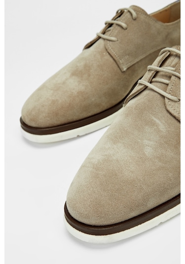 Valmenti Bruno Erkek Kum Süet Hakiki Deri Casual Ayakkabı 645 80-131 Erk Ayk Y23 Kum Beji