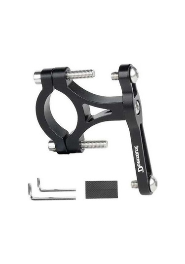 Pazly Siyah Mtb Su Şişesi Klipsi, Kafes Tutucu, Gidon Braketi, Bisiklet Aksesuarları Montaj Seti Siyah