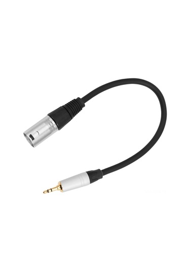 Kosona 3.5mm Erkekden Xlr Erkeğe Mikrofon Ve Kameralar İçin Ses Aktarım Kablosu