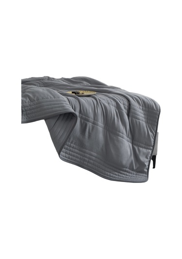 Jian Fan Yaz Serin Yorgan Ev Krima Yorgan Düz Yaz Yorgan Gri Büyük Büyük Gümüş