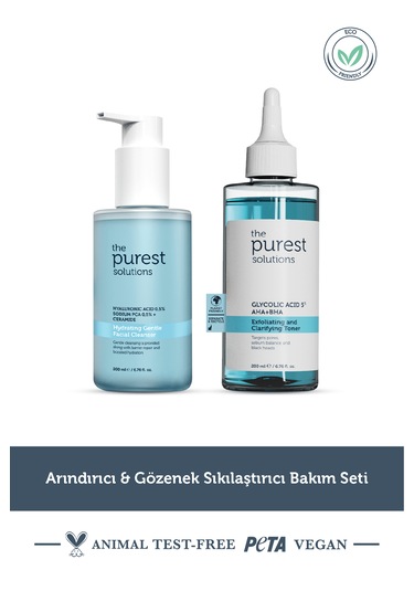 Arındırıcı & Gözenek Sıkılaştırıcı Bakım Seti