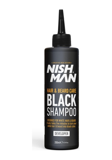 Nishman Siyah Saç Şampuanı 200 ML