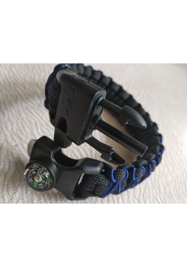 Paracord Magnezyumlu Bileklik Çok Renkli