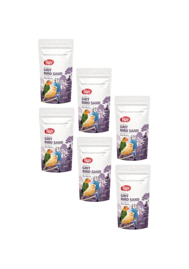 Fizzy Kuş Kumu Gritt 250 Gr 6 Adet