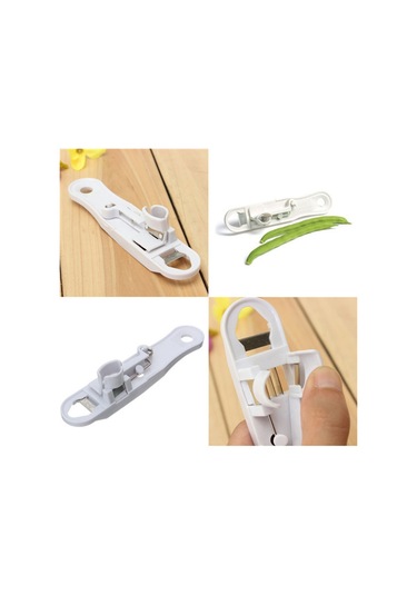 4'lü Fransız Yeşil Fasulye Bıçağı Seti Çok Amaçlı Sebze Doğrayıcı Diğer