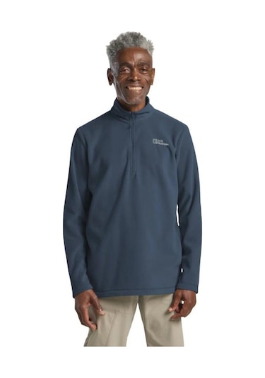 Jack Wolfskin Taunus Hz M 1709522-c0412-polar Mıdnıght Sky Erkek Polar Mavi