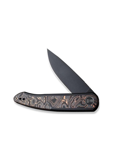 We Knife Smooth Sentinel Cf Titanium Copper Foil Kamp Çakı Siyah