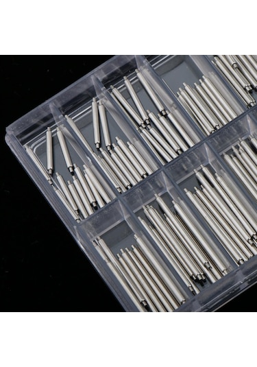 Suntek 180 Adet Paslanmaz Çelik Watch Band Yaylı Çubuklar