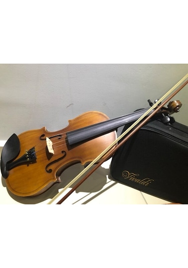 Vivaldi Vl-904 4/4 Keman Seti Yastık.Yay.Reçine.Taşıma Kutusu