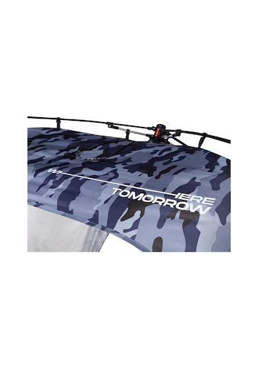 Where Tomorrow Pavillon Otomatik Gazebo-kamuflaj Mavi