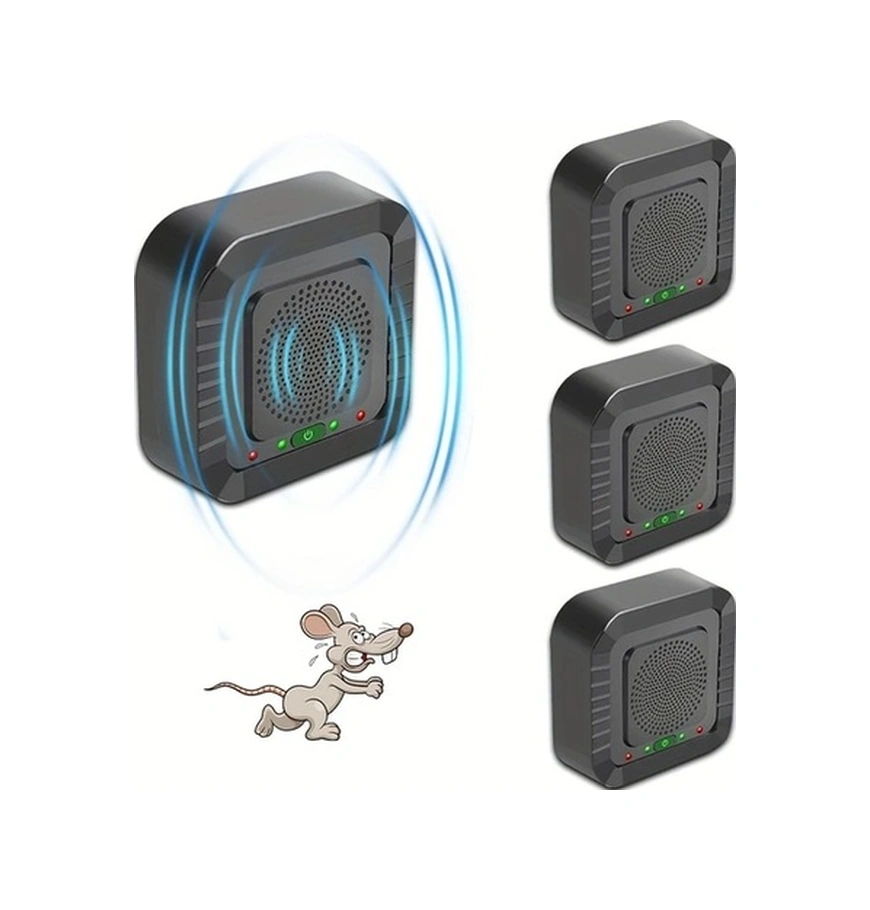 Trendooze Sunshine022 2025 Ses Dalgası Teknolojili Usb Haşere Kovucu 2li Set Böcek Sinek Fare