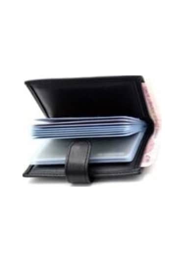 West Polo Clup Deri Seffaf Kart Gözlü Kartlık Cüzdan