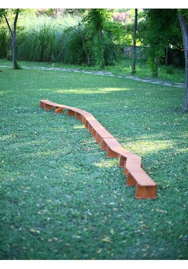 Mandu Ahşap Denge Platformu Denge Tahtası Ahşap Rengi