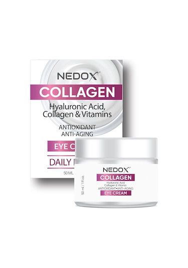 Nedox Kırışıklık Karşıtı Göz Çevresi Kolajen Kremi 50 ML