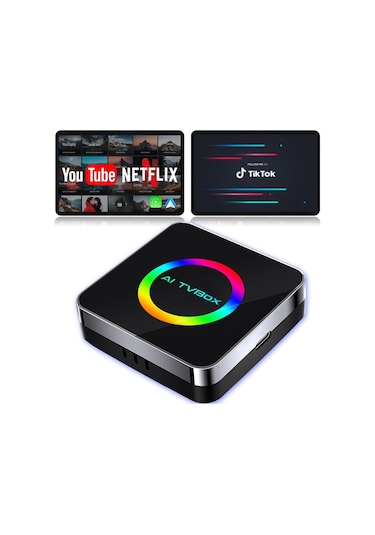 Yeni Nesil Araç Carplay Ve Android Auto Aı Box 4gb+64gb Android 14 Youtube & Netflix 10"