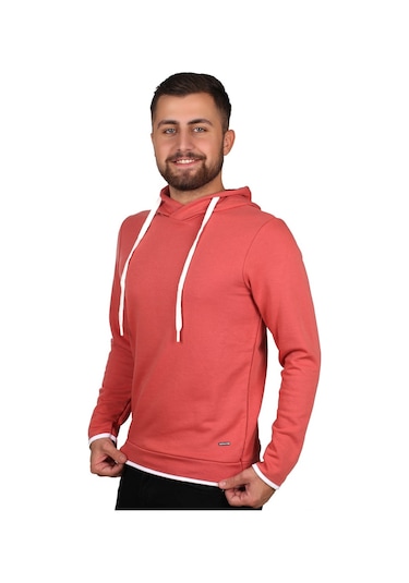 MANTA 5239 Kapşonlu Sweatshirt-25671 Tarçın