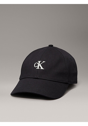 Calvin Klein Monogram Embroıdery Baseball Cap Os Çok Renkli