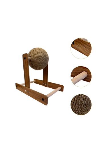 Suntek Kedi Tırmalama Oyuncağı Sisal Topu Küçük T-şekli