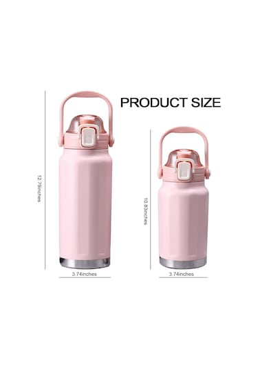 Saplı Ve Pipetli Büyük Kapasiteli Eşkenar Dörtgen Vakumlu Yalıtımlı Matara, Spor İçin Paslanmaz Çelik Su Şişesi, Sızdırmaz Kapaklı Kahve Kupası, Sıvıları Sıcak Veya Soğuk Tutar Açık Gri Yeşil 43oz Saplı Ve Pipetli Büyük Kapasiteli Eşkenar Dörtgen Vakumlu Yalıtımlı Matara, Spor İçin Paslanmaz Çelik Su Şişesi, Sızdırmaz Kapaklı Kahve Kupası, Sıvıları Sıcak Veya Soğuk Tutar Açık Gri Yeşil 43oz