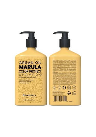 Beamarry Argan Oil Marula Color Protect Shampoo 380 Ml
