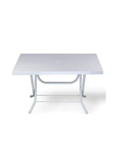 Gardelia 1.sınıf Katlanır Antrasit Beyaz Lux 70x120cm. Masa Nocolor-a02bbe0e