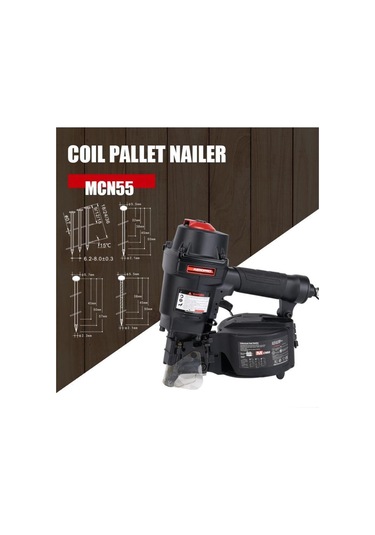 Aeroppro MCN55 Profesyonel Havalı Çivi Çakma Tabancası 55 MM